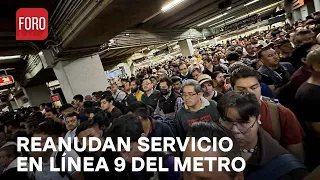 Línea 9 del Metro: reanudan servicio pero continúa el caos vial - Las Noticias