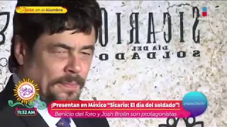 ¡Presentan en México 'Sicario: El día del soldado'! | Sale el Sol