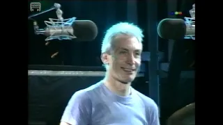 Charlie Watts acclaimed in Buenos Aires during Rolling Stones first presentation in Argentina - 1995
