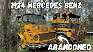 Mercedes Benz 1924 Truck. Will it Start?