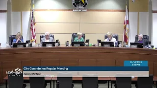 City Commission Meeting 2023-11-14