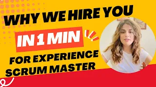 [Experience] Why Should We Hire You ? Scrum Master Interview Question and Answer