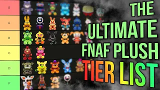 SLYP1E's Ultimate FNAF Plush Tier List 2022! (FACECAM)