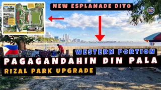 Western Section ng Rizal Park Lalagyan ng Esplanade! Rizal Park Major Upgarde 🇵🇭
