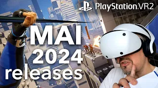 Playstation VR2 - wirklich ALLE releases im MAI ( 2024 )