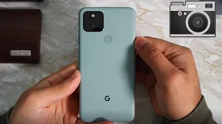 Google Pixel 5 Sorta Sage Green Unboxing And Review! (Picture and Size Comparison Vs Note 20 Ultra!)