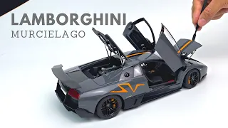 Unboxing Lamborghini Murcielago LP670-4 SV / AUTOart Model Cars 1:18