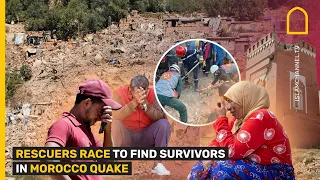 RESCUERS RACE TO FIND SURVIVORS IN MOROCCO QUAKE