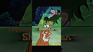 Scar Vs Shere Khan #meme #edit #disney #lionking #junglebook