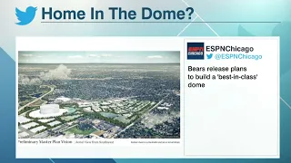 Plans for the Chicago Bears' new stadium include a DOME 👀 | KJM