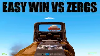 EASY WIN WIPE VS ZERGS - RUST