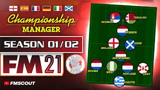 Play CM 01/02 on Football Manager | FM 2021 Retro Database | 15 Year Simulation