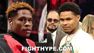 DEVIN HANEY & SHAKUR STEVENSON ERUPT IN WAR OF WORDS; ARGUE & GO AT IT ON  FIGHT CONTRACTS