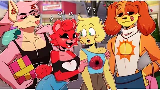 DogDay X LemonWolf X Bobby BearHug's Sweet Lovers Surprise | Poppy Playtime Chapter 3┃Comic Dub