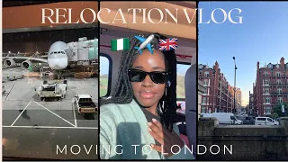 NIGERIA 🇳🇬 TO LONDON 🇬🇧 | Flying Qatar, Arriving London, Relocating