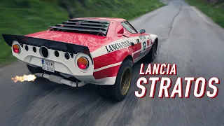 Onboard: Lancia Stratos - Ardennes rally - HQ engine sound