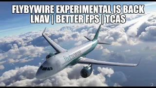 New FlyByWire Experimental A320 Released - TCAS, Better FPS & Lnav | MSFS 2020