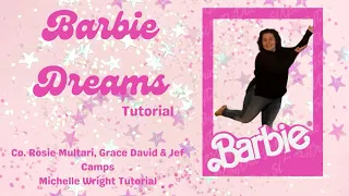 Barbie Dreams line dance tutorial Beginner choreography by Rosie Multari, Grace David & Jef Camps