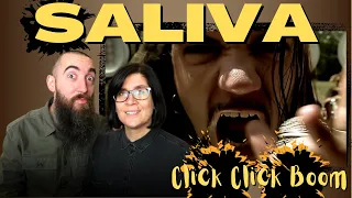 Saliva - Click Click Boom (REACTION) with my wife