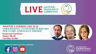 🔴 LIVE - OMOCISTEINA. Un fattore di rischio per cuore, cervello e tiroide.