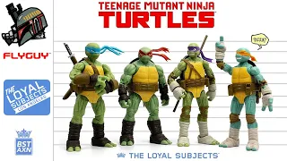 The Loyal Subjects Teenage Mutant Ninja Turtles BST AXN TMNT IDW Set Action Figure Review FLYGUYtoys