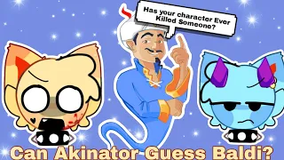 Seeing If Akinator Can Guess Baldi From Baldi's Basics