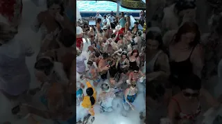 Анталья пенная вечеринка на яхте Harem