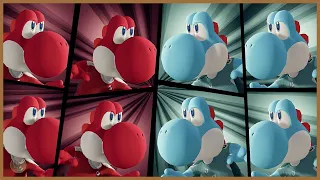 Mario Strikers: Battle League | Team Yoshi vs Team Yoshi (Normal CPU) [Switch]