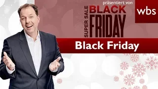 Black Friday: Dürfen Händler alles reduzieren? | RA Christian Solmecke & Roman Kmenta