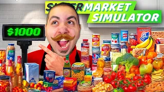 SIMULATORE DI SUPERMERCATO! IL MIO NUOVO LAVORO!!