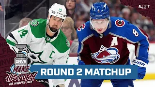 How do Cale Makar and the Colorado Avalanche matchup against the Dallas Stars
