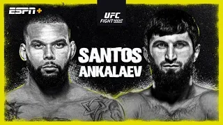 UFC Vegas 50 LIVE Bet Stream | Santos vs Ankalaev Fight Companion (Watch Along Live Reactions)