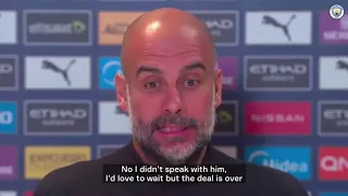 Pep Guardiola reacts to Xavi's return to coach Barcelona