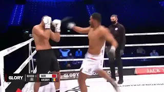 Badr Hari vs Benjamin Adegbuyi KO Full Fight Highlights