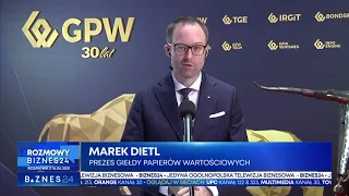 Rozmowy Biznes24: Marek Dietl, Prezes Giełdy Papierów Wartościowych w Warszawie - 16 kwietnia 2021 r