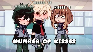 | Number of kisses | bkdk | not original | By: Qwugi |