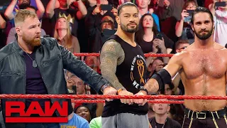 RAW after WM 35 - The Shield say goodbye to Dean Ambrose after RAW goes off the air