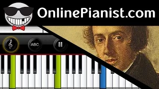 Frederic Chopin - Nocturne in C# minor No.20 Piano Tutorial - How to Play