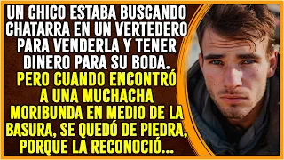 UN CHICO ESTABA BUSCANDO CHATARRA EN UN VERTEDERO PARA VENDERLA Y TENER DINERO PARA LA BODA...