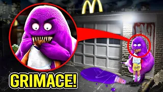 IF YOU SEE GRIMACE FROM MCDONALD’S OUTSIDE OF YOUR HOUSE, RUN!! (GRIMACE SHAKE)