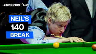 Neil Robertson pots the highest break of the Hong Kong Masters so far! | Eurosport Snooker