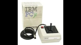 IBM PCjr: Joystick Unboxing