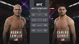 FOTN#6 Robbie Lawler vs Carlos Condit - EA SPORTS UFC 2
