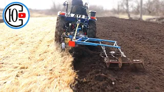 Spring plowing! WE TEST a plow with a tekron, a harrow and a harrow!