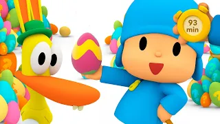 🐰POCOYO & NINA - Who Has Stolen the Easter Eggs? 92 min ANIMATED CARTOON for Children |FULL episodes