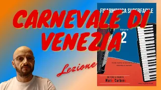 Lezione - CARNEVALE DI VENEZIA  - Fisarmonica SUPERFACILE Vol. 2