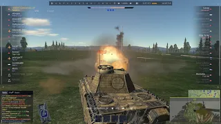 WarThunder Me in High BR  battle with lower BR tanks