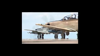 Extremely Powerful A-29 Super Tucano Attack Planes in Action #Shorts