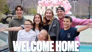 WELCOME HOME MADI BINGHAM | HUGE HOMECOMING PARTY TO WELCOME OUR DAUGHTER BACK HOME