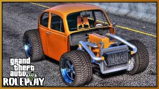 GTA 5 Roleplay - I CREATED 'FRANKENSTEIN' ENGINE SWAPPED BEETLE | RedlineRP #701